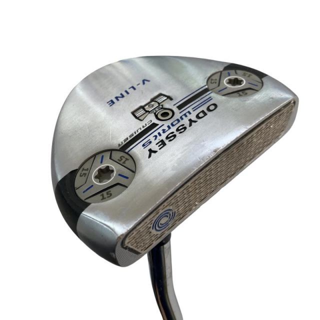 オデッセイ WORKS CRUISER V-LINE 34インチ パター PT スチール フレックスその他 メンズ 男性用 右利き 右用 Dランク ゴルフクラブ