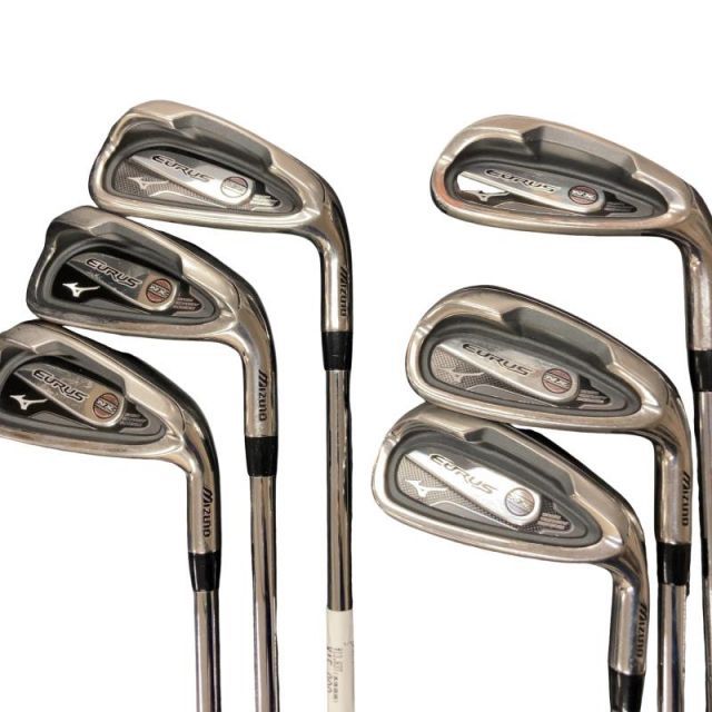 ミズノ EURUS NX 8 S アイアンセット IR NS 1170 フレックスS メンズ 男性用 右利き 右用 Cランク ゴルフクラブ