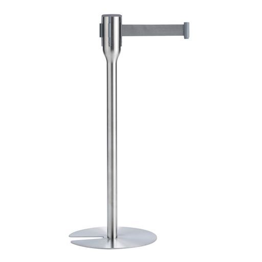 テラモト ベルトパーテーションスリム5.5ベルトグレー