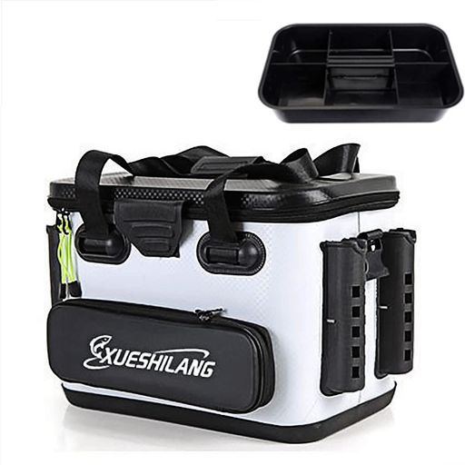 タックルボックスロッドホルダー付きバッカンタックルバック釣り