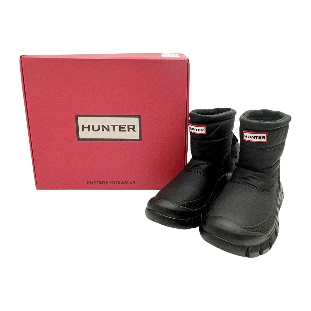 ◆◆HUNTER ハンター ショートブーツ UK 6 レディース ブラック