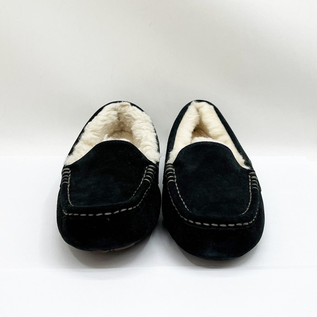 ◇◇UGG アグ モカシン 24cm 箱付 靴 レディース スレうす汚れあり