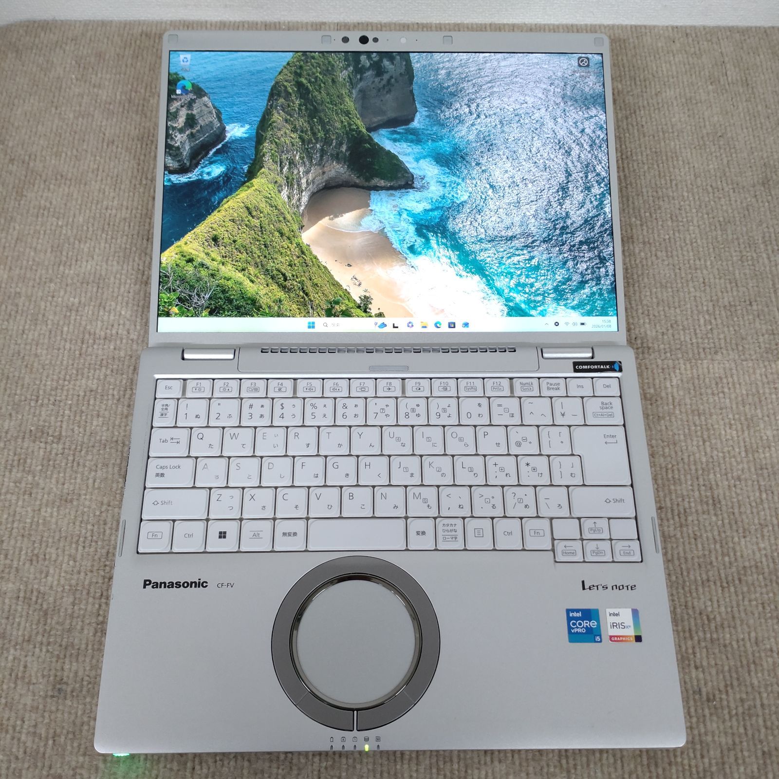Panasonic CF-FV 1 | I 5-1145 G 7 16 GB Win 11 14型 カメラ内蔵 バッテリー良好 無線LAN NB 195