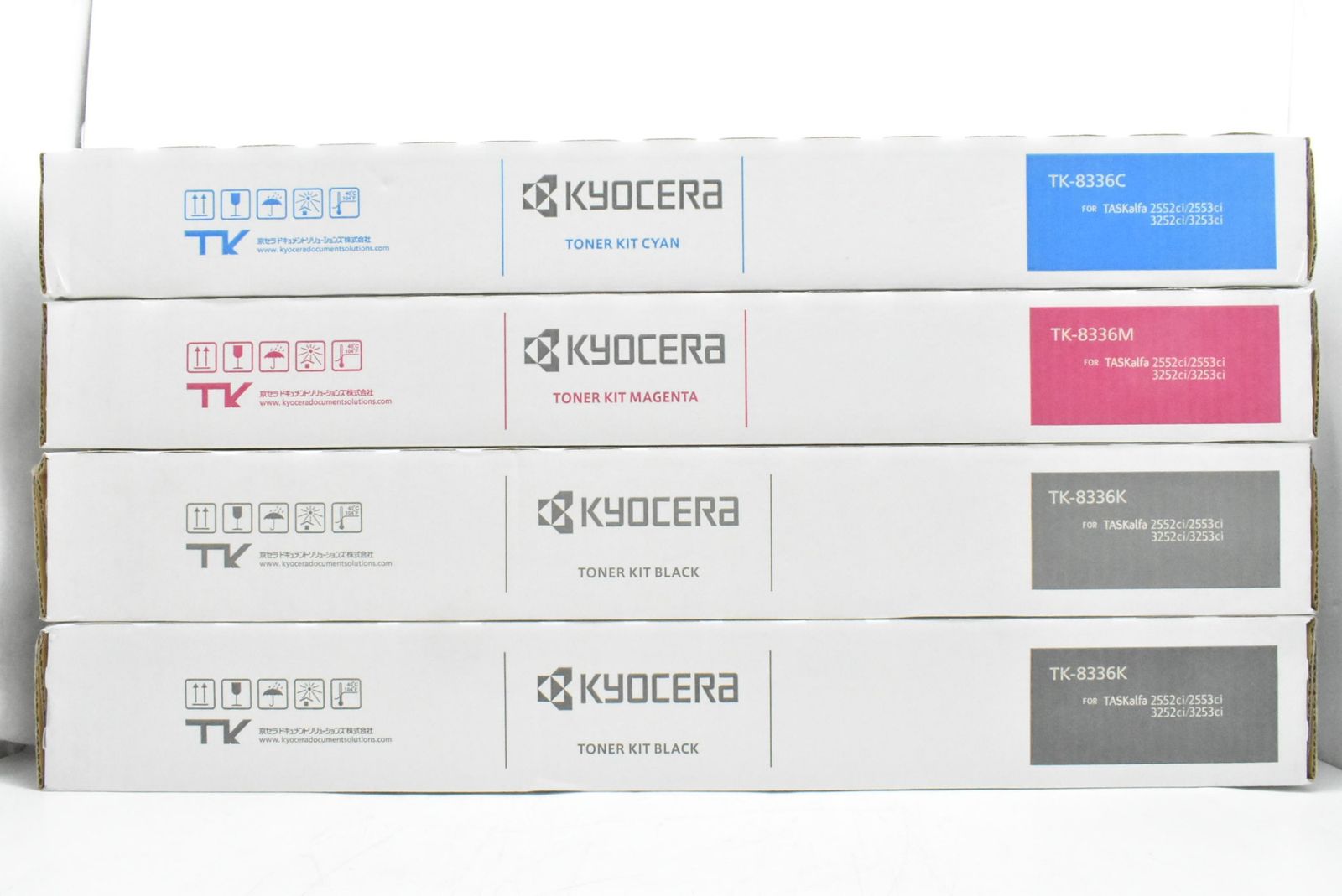 ♥ 京セラ トナー TK-8336 4本 シアン マゼンタ ブラック KYOCERA -D-N 10-byebye