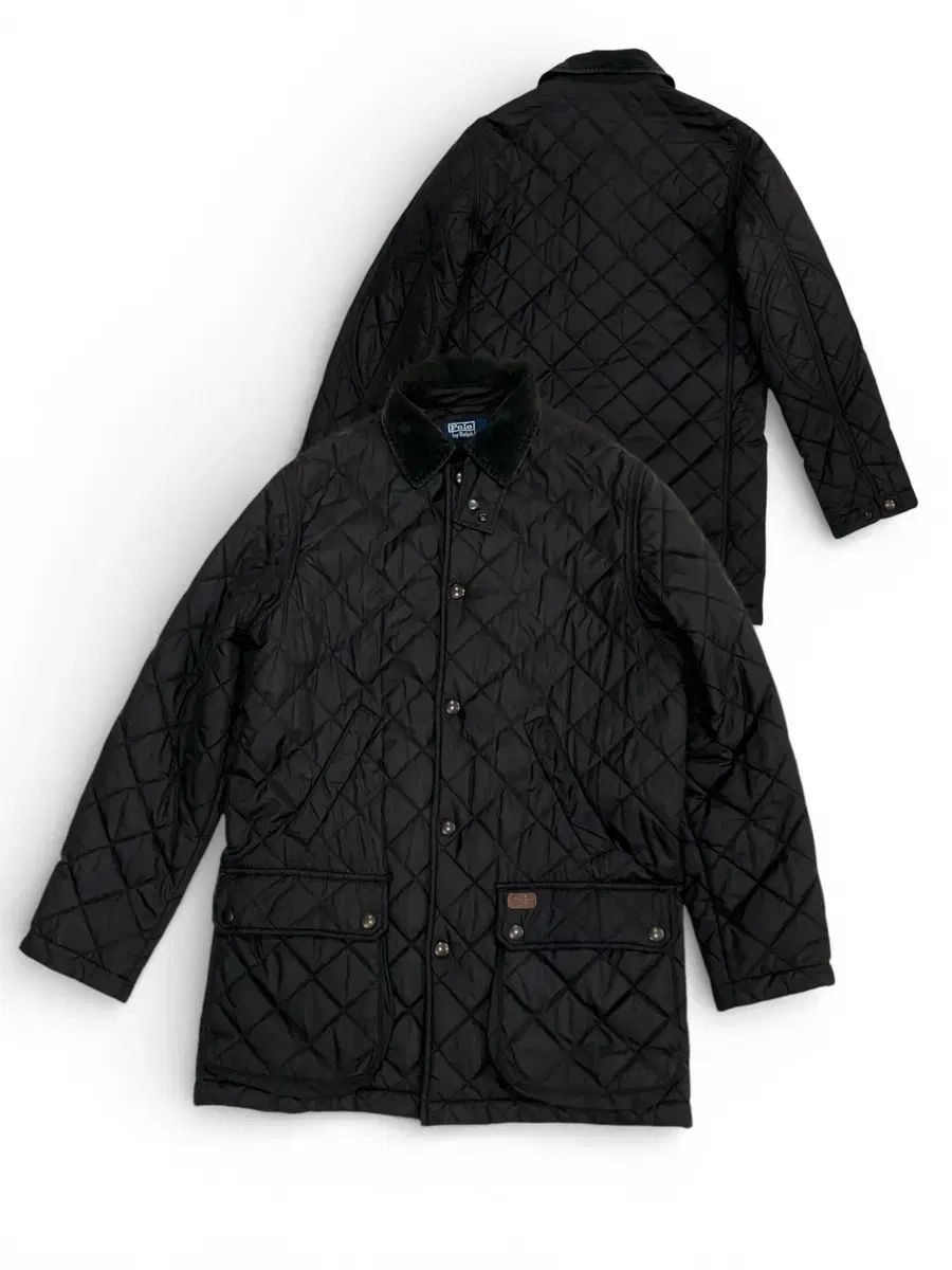 ポロ ラルフ ローレン ブラック キルティング アウター ジャケット S