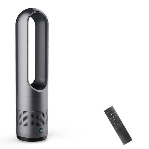 冷暖兼用・羽根なし】扇風機タワーファンセラミックヒーター8段階送風