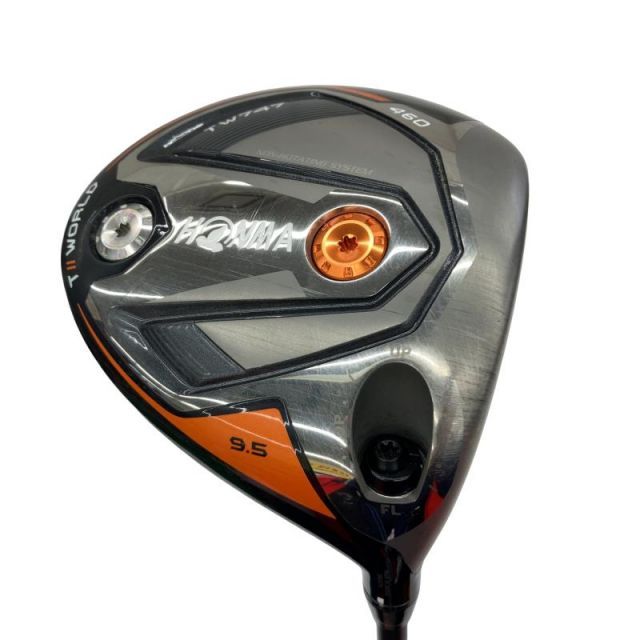 本間ゴルフ TOUR WORLD TW 747 460 9.5° ドライバー DR 特注シャフト フレックスS メンズ 男性用 右利き 右用 Cランク ゴルフクラブ