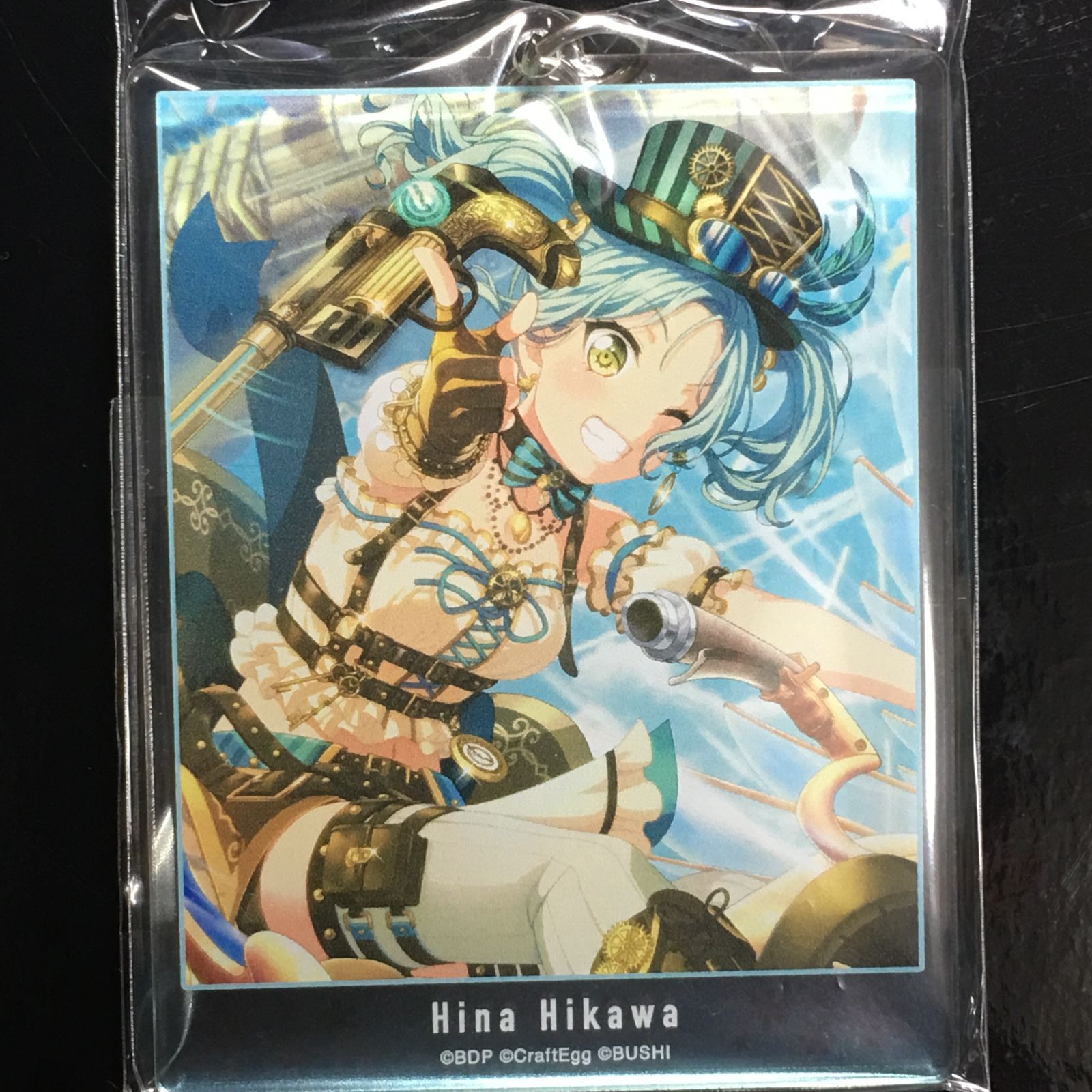 バンドリ 5周年記念 てるてるぼうずアクリルキーホルダー 氷川日菜 バンドリ 5周年記念 てるてるぼうずアクリルキーホルダー 氷川日菜