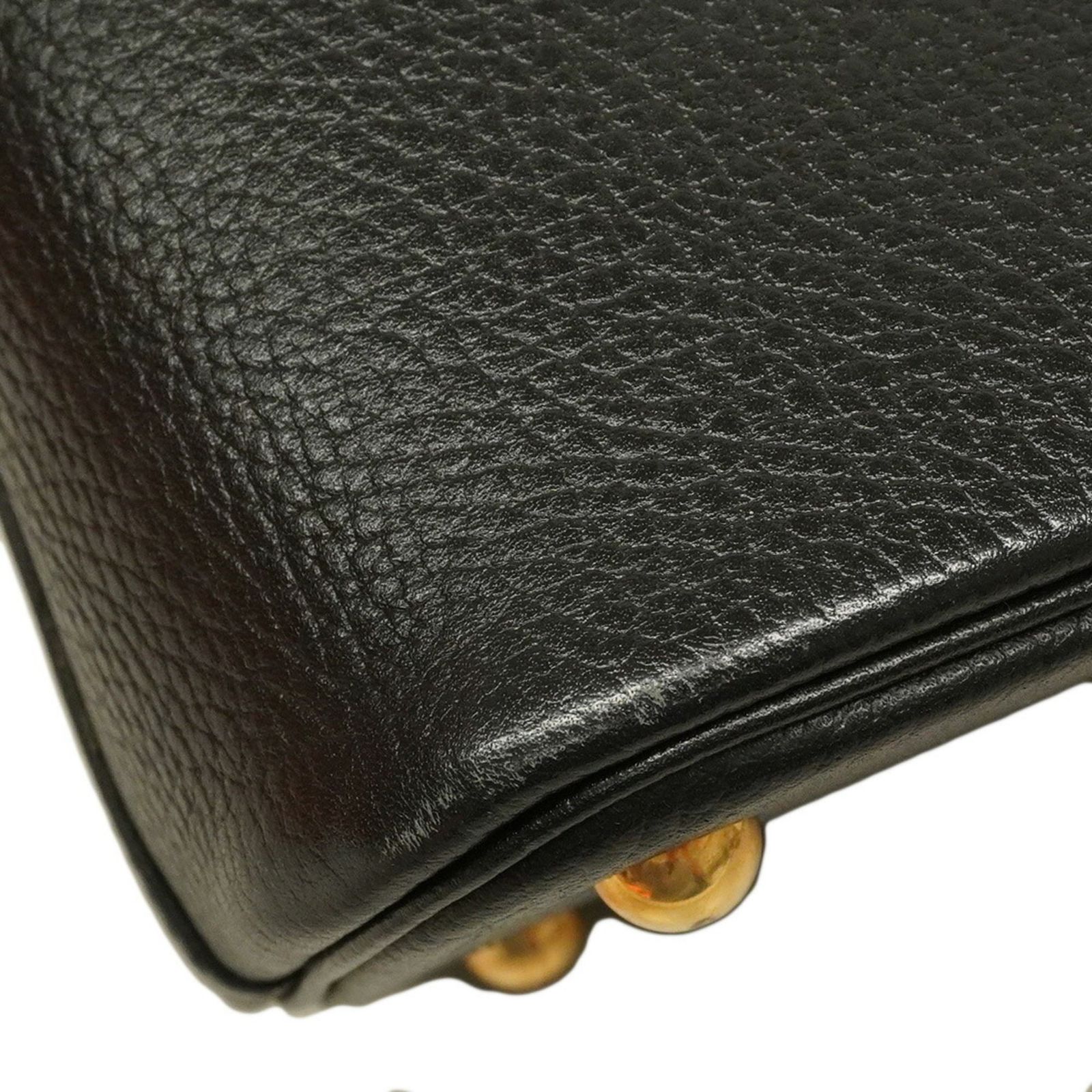 【極美品】エルメス ボリード35 アルデンヌ □B刻印 ブラック ハンドバッグ goldplazajp_it2im9ft1h9k