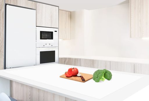 Aechy調理台保護マット特大シリコンマット120 x 60 cmキッチンカウンタープロテクターマット厚さ2 mm耐熱マット耐熱温度250° C柔軟カット 滑り止め傷防止防汚防水吸音コンパクト収納半透明