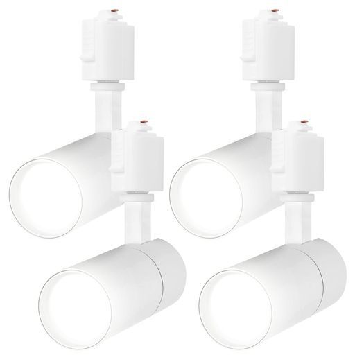 ライティングレール用スポットライト昼白色100 W相当消費電力10 W大光量1000 LM照射角度調節 一般家庭照明|演出照明|商業施設|店舗 商品展示用照明 白い セット