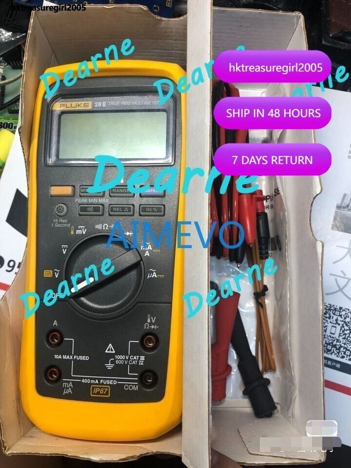Fluke 28 II 28-2 堅牢型 IP 67 デジタルマルチメーター