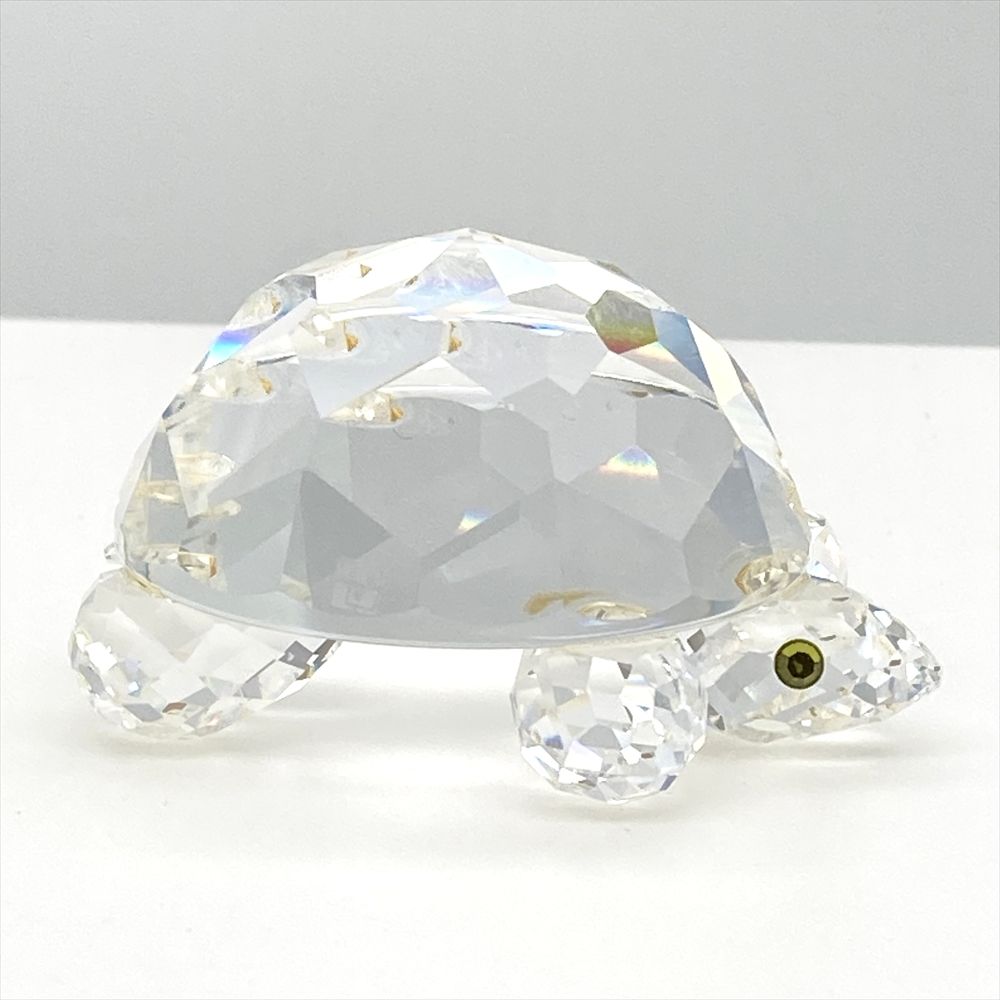 スワロフスキー　フィギュリン　亀　 置物　 SWAROVSKI 管mpr スワロフスキー フィギュリン 亀 置物 SWAROVSKI 管mpr