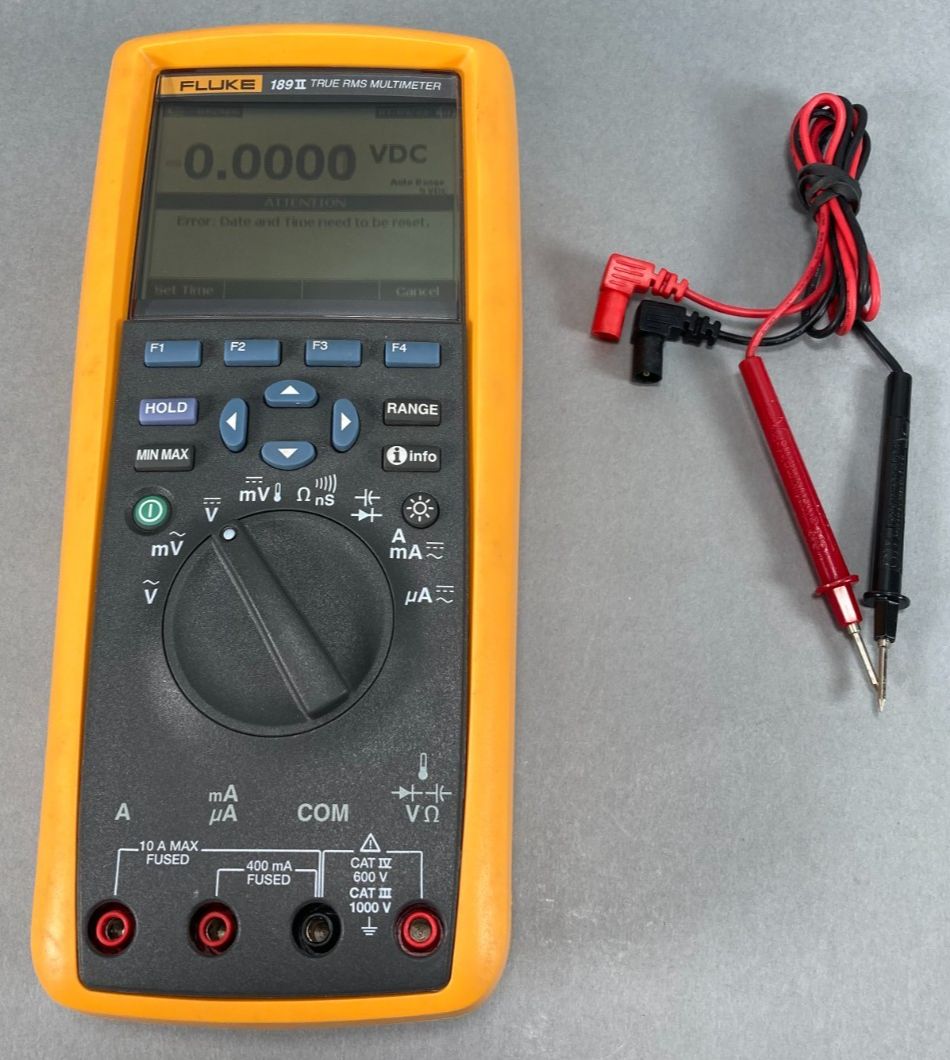 Fluke 189 II シリーズ 2 真の実効値デジタルマルチメーター ロギング機能