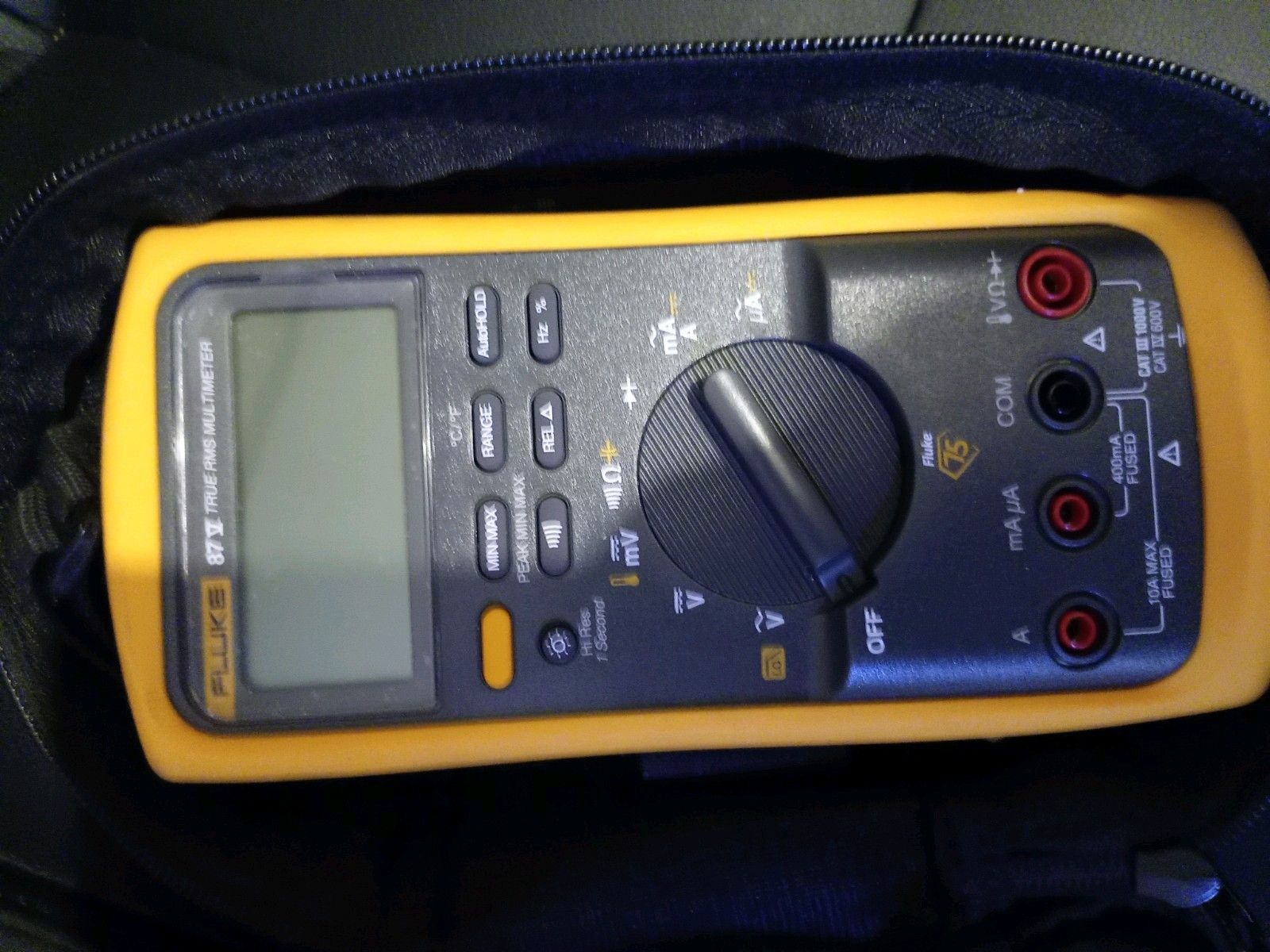 Fluke 87 V True RMS デジタルマルチメーター ケースリード