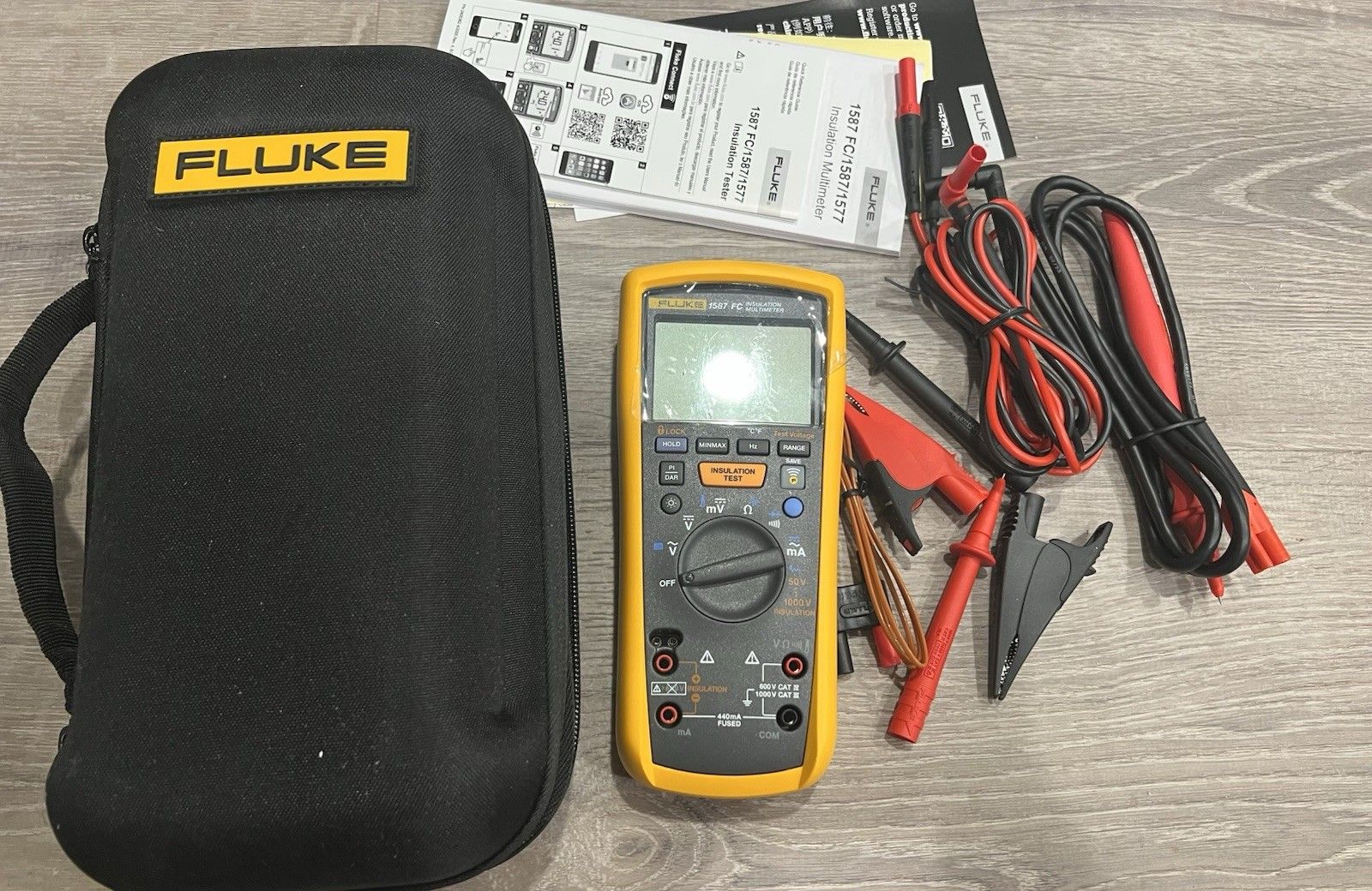 FLUKE 絶縁マルチメーター - 1587 マニュアル ♥ メーター