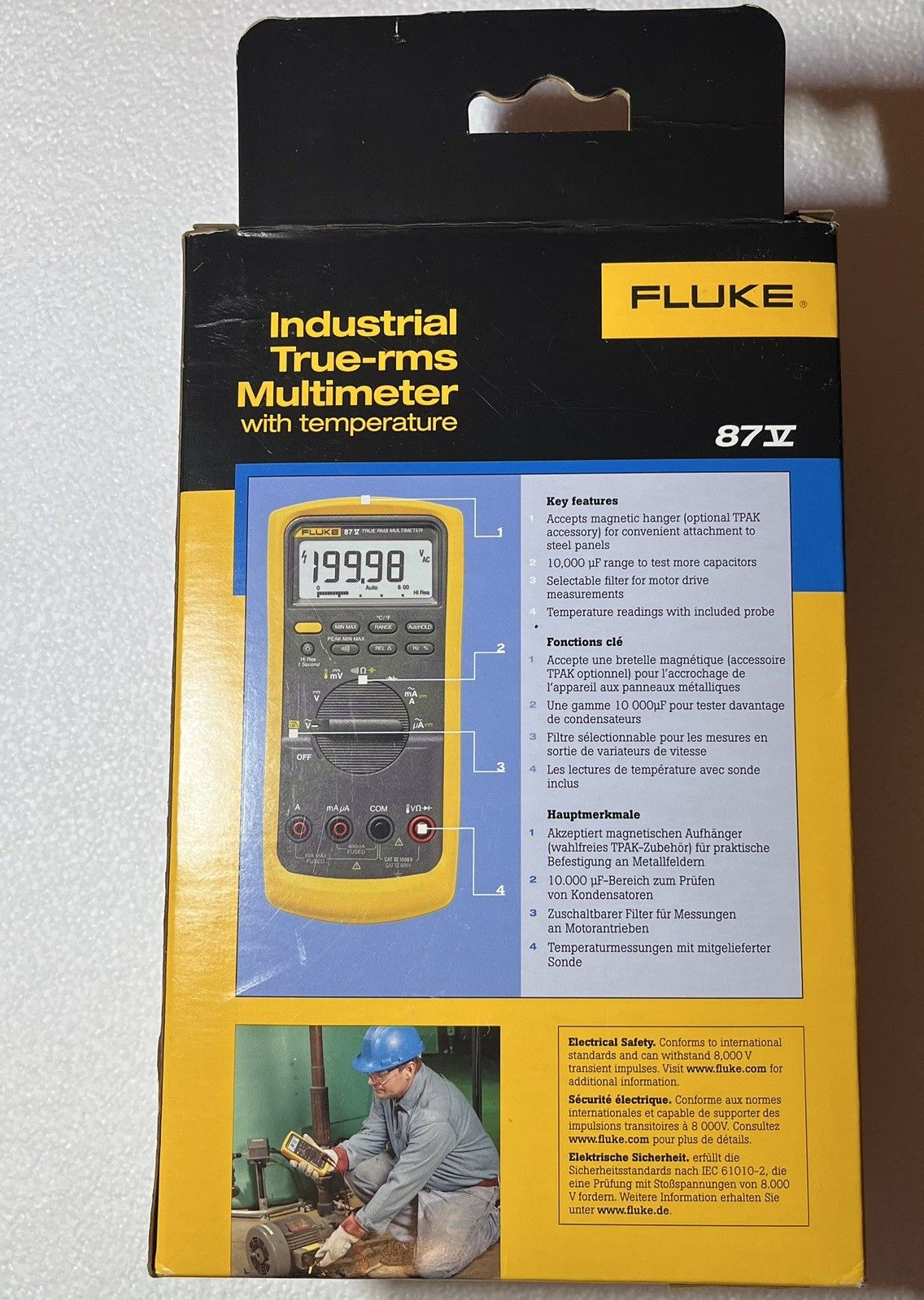 FLUKE 87 V 用 true RMS マルチメーター Made in A ????