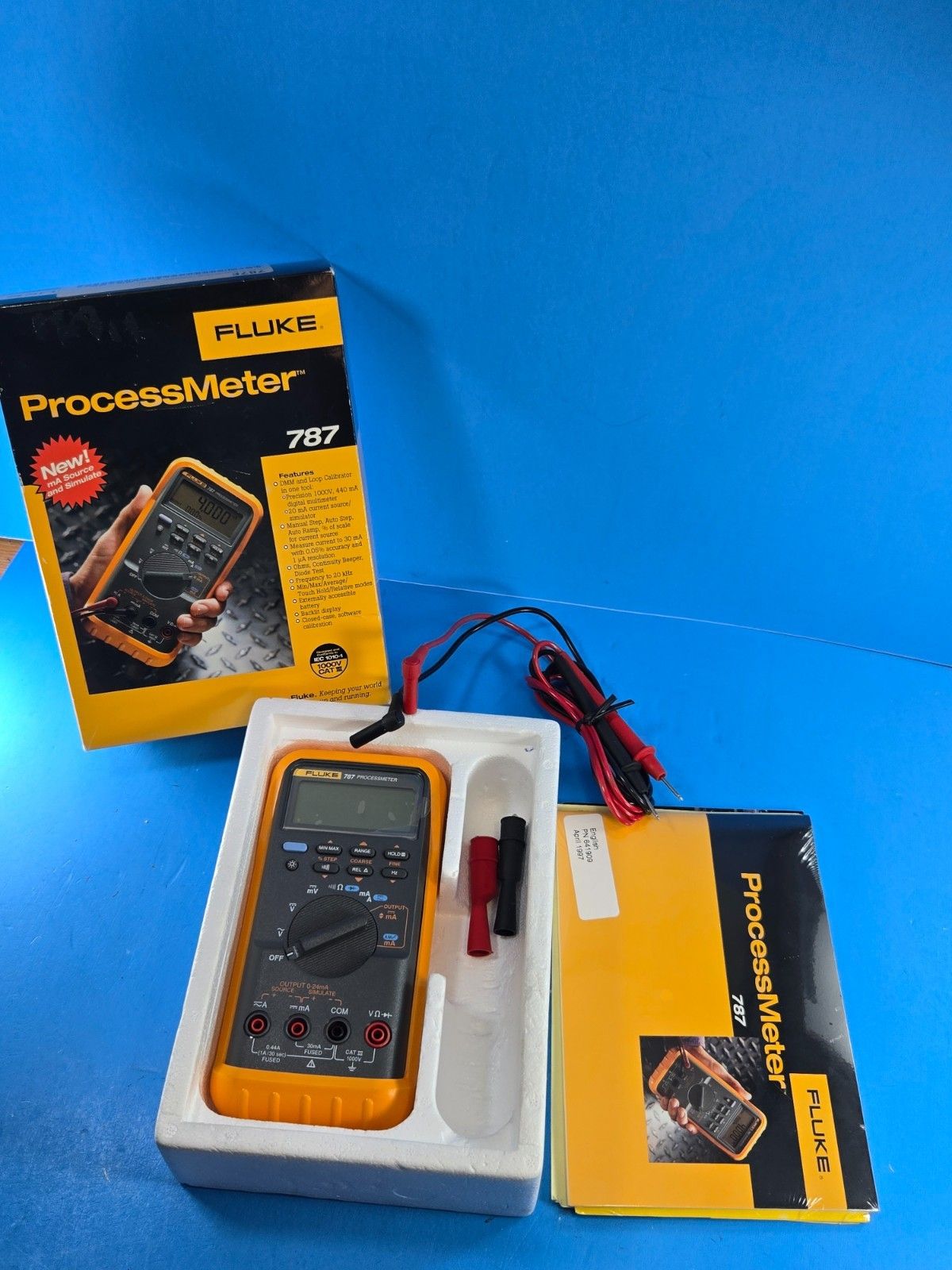 Fluke 787 プロセスメーター 校正器 メーター マルチメーター