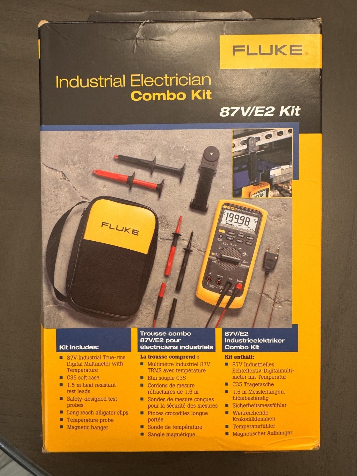 FLUKE 87 V E 用電気技師コンボキット A MADE