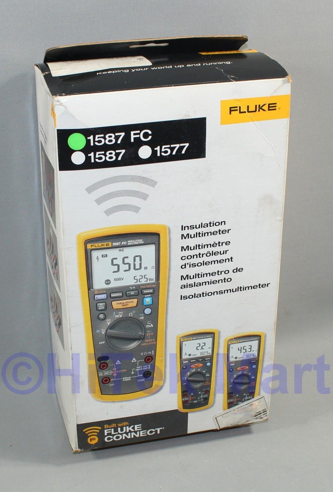 Fluke 1587 FC 2 in 1 ハンドヘルドデジタル絶縁マルチメーター