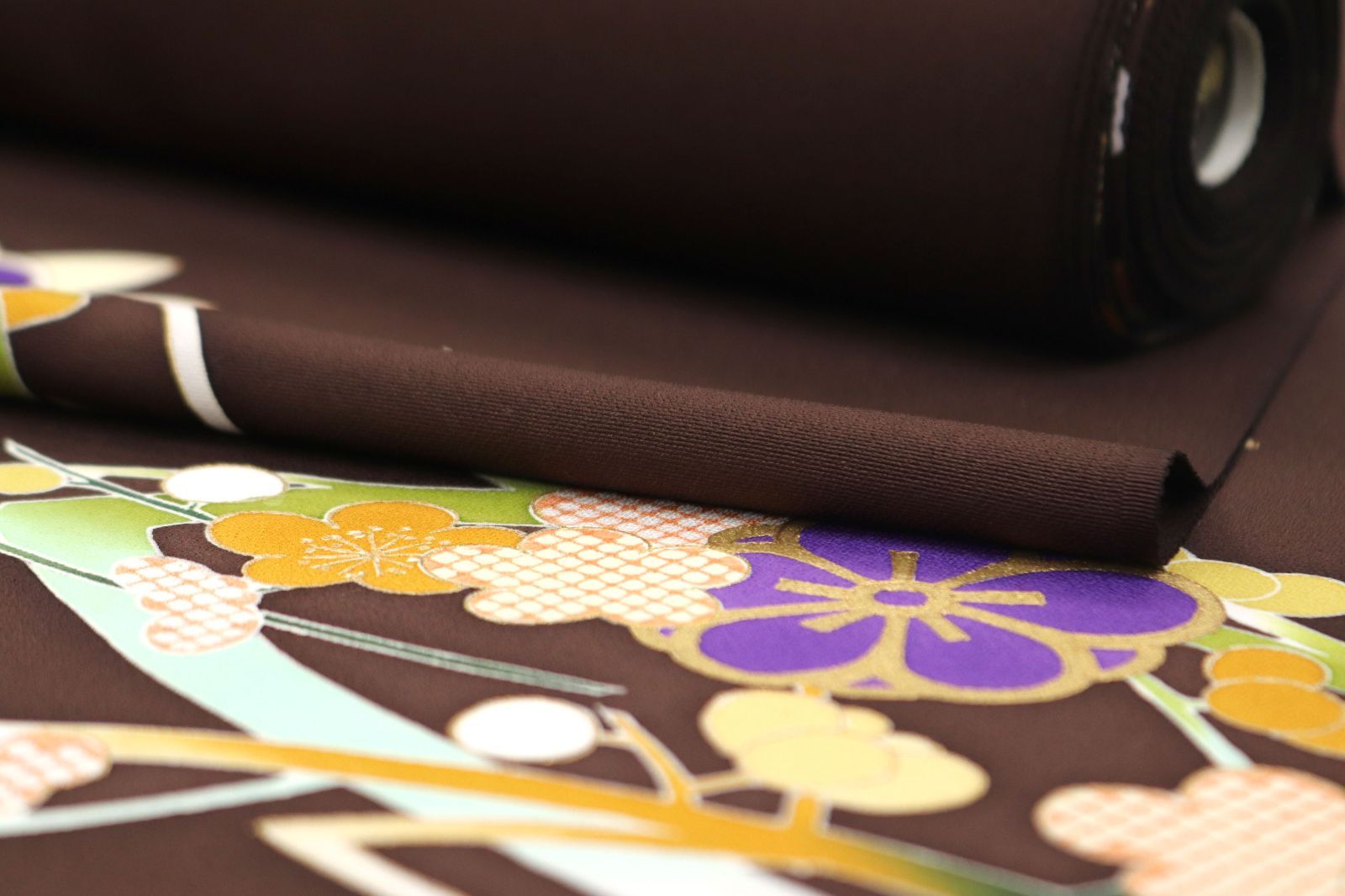 eha 3341 菱健 丹後ちりめん 手描 付下げ 着尺 お仕立て付き １ヶ月半～２ヶ月で発送