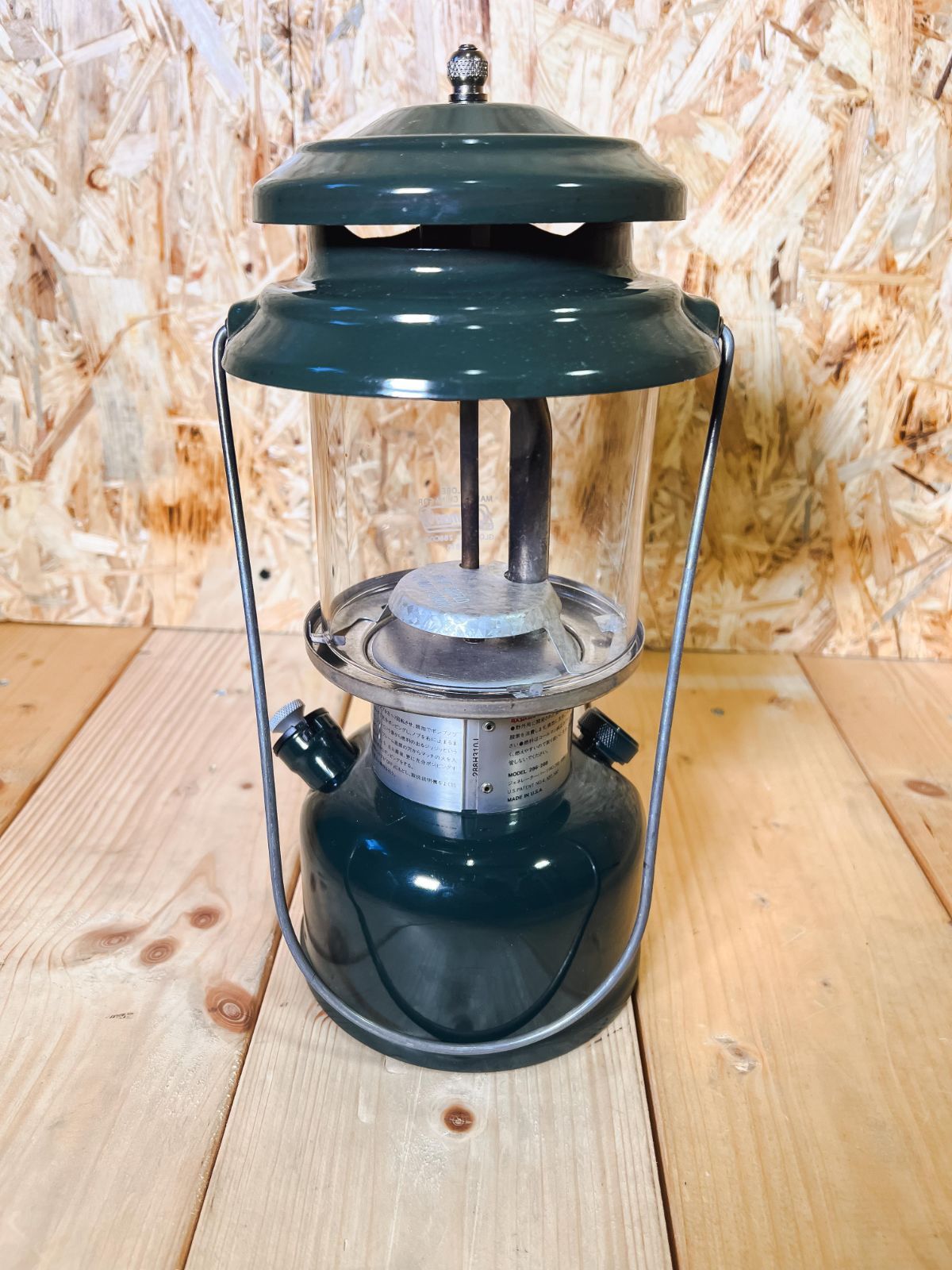 Coleman ガソリンランタン 286A 緑色 06年9月製 - メルカリ