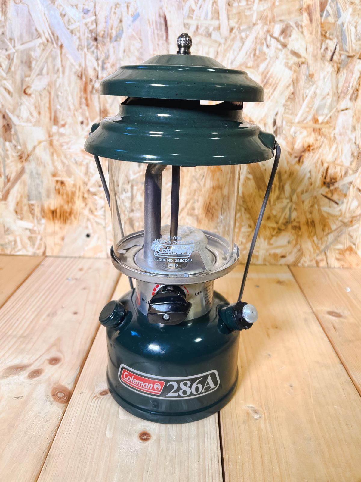 Coleman ガソリンランタン 286A 緑色 06年9月製 - メルカリ