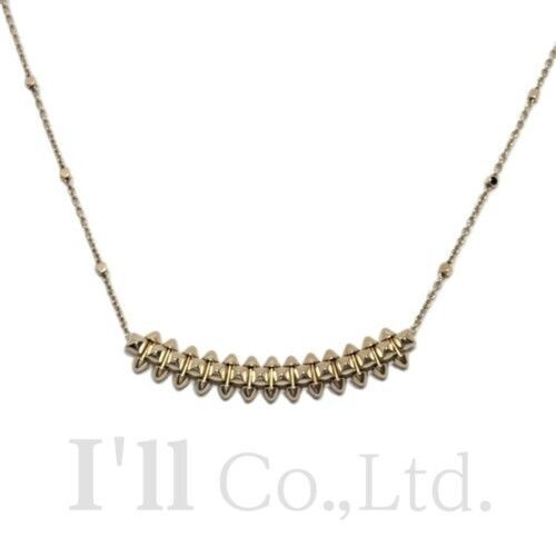 CARTIER カルティエ クラッシュ ドゥ ネックレス SM 750 PG ブランドジュエリー アクセサリー ペンダント Au K 18 750ピンクゴールド 18金 スモールモデル 82127