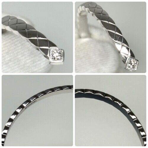 CHANEL シャネル ココクラッシュ ブレスレット S J11665 750WG 2P