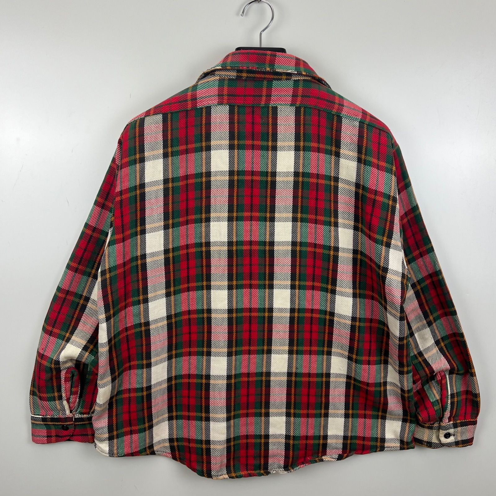 Mr.Leggs 70s USA vintage JUNK flannel L/S shirts XL ミスター