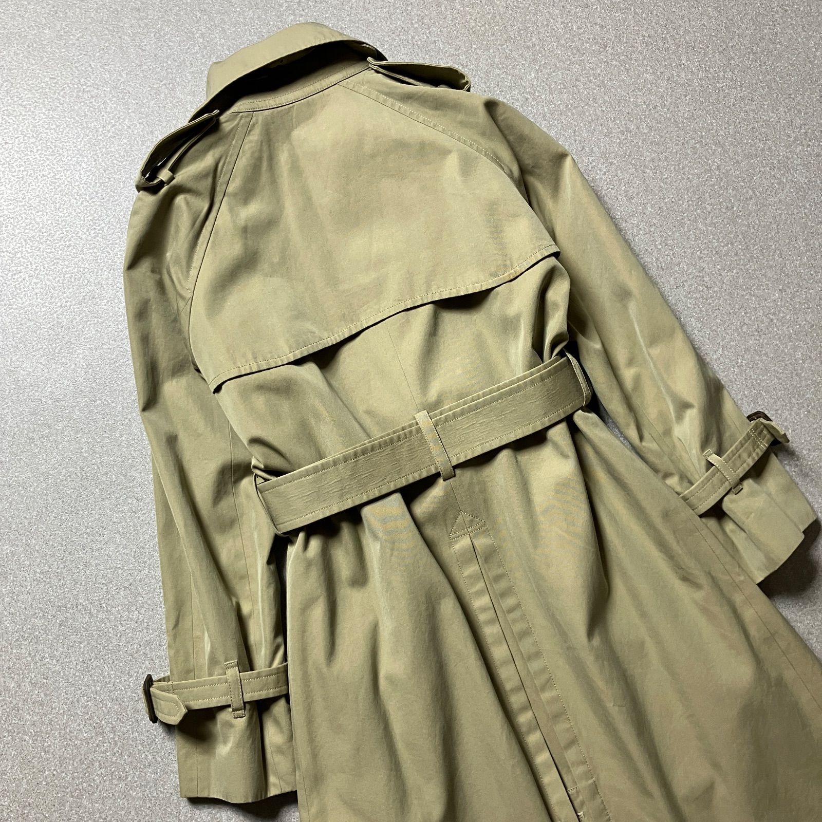 Drawer ライナー取り外し可】トレンチコート 裏地タータンチェック