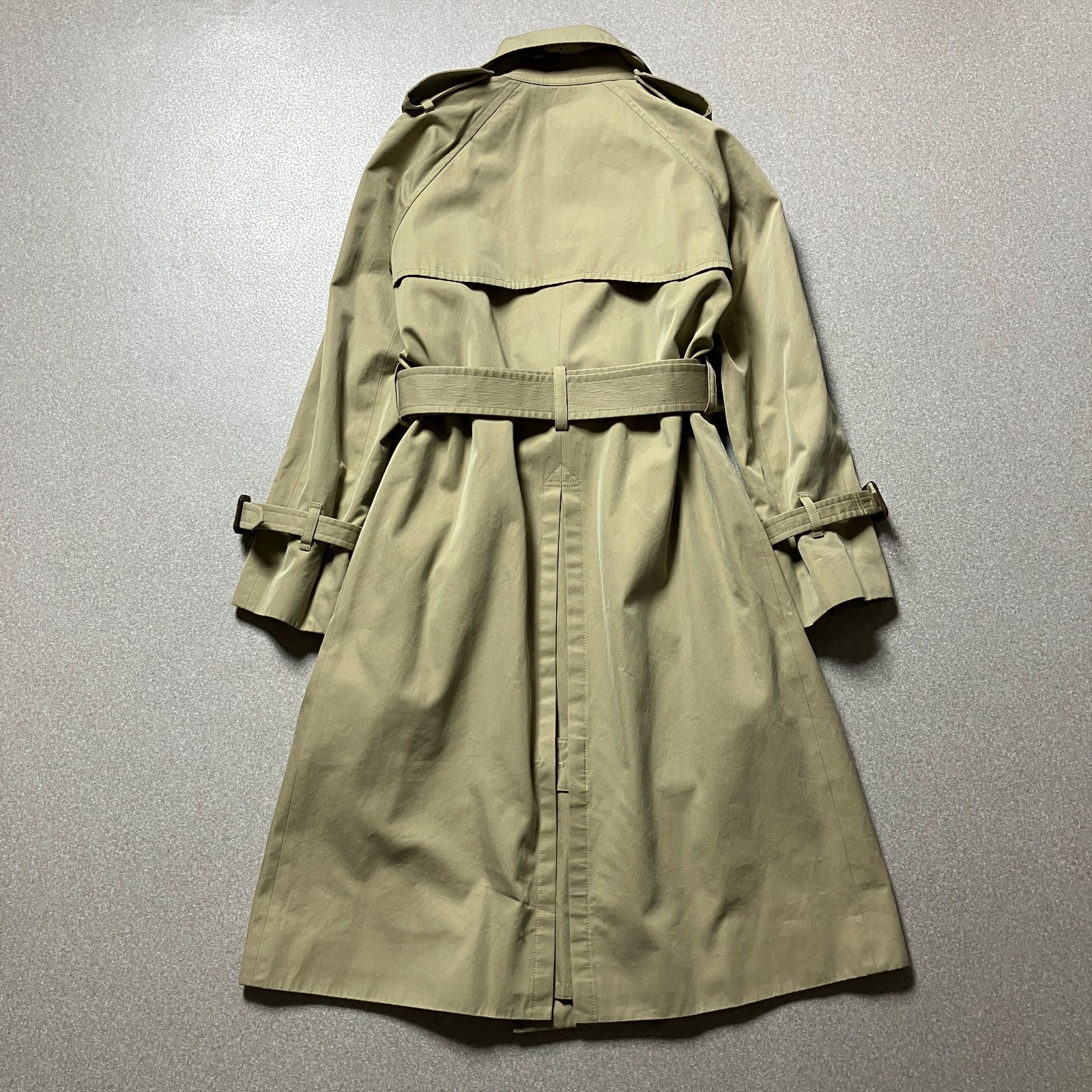 Drawer ライナー取り外し可】トレンチコート 裏地タータンチェック