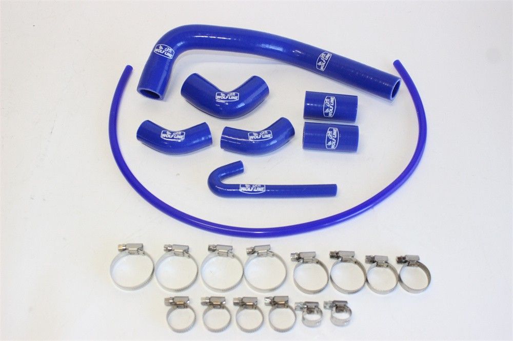 Ducati用 Streetfighter V 4|V 4 s 2020-2025 シリコン ラジエターホース 青 8 p