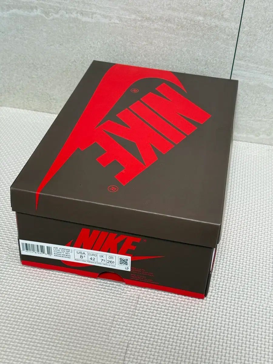  ナイキ エアジョーダン1 ロー トラヴィス スコット 265 スニーカー 靴