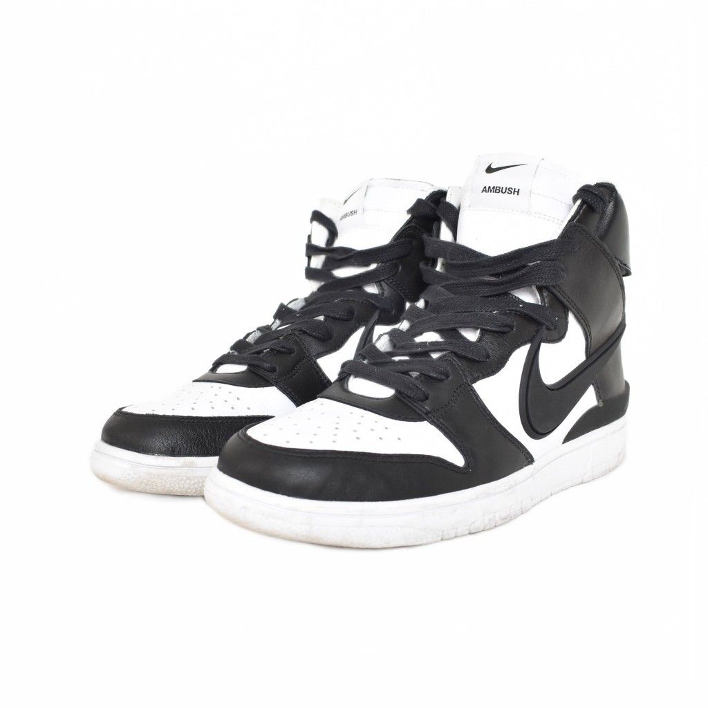 ナイキ NIKE アンブッシュ AMBUSH DUNK HIGH BLACK ダンク ハイ スニーカー US 10 黒 ブラック CU 7544-001