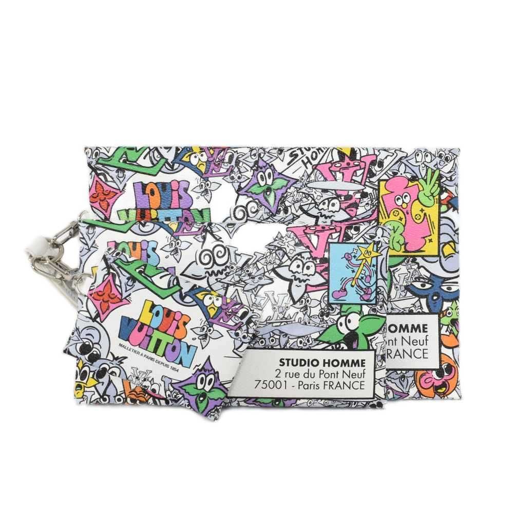 ルイヴィトン LOUIS VUITTON モノグラム コミックキャンバス トリオアンヴェロップ クラッチバッグ セカンドバッグ マルチカラー M 82014