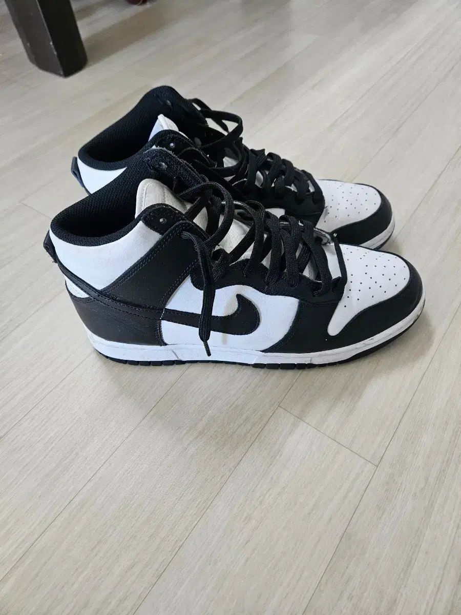 ナイキ ダンク ハイ ブラック アンド ホワイト 27.5 cm