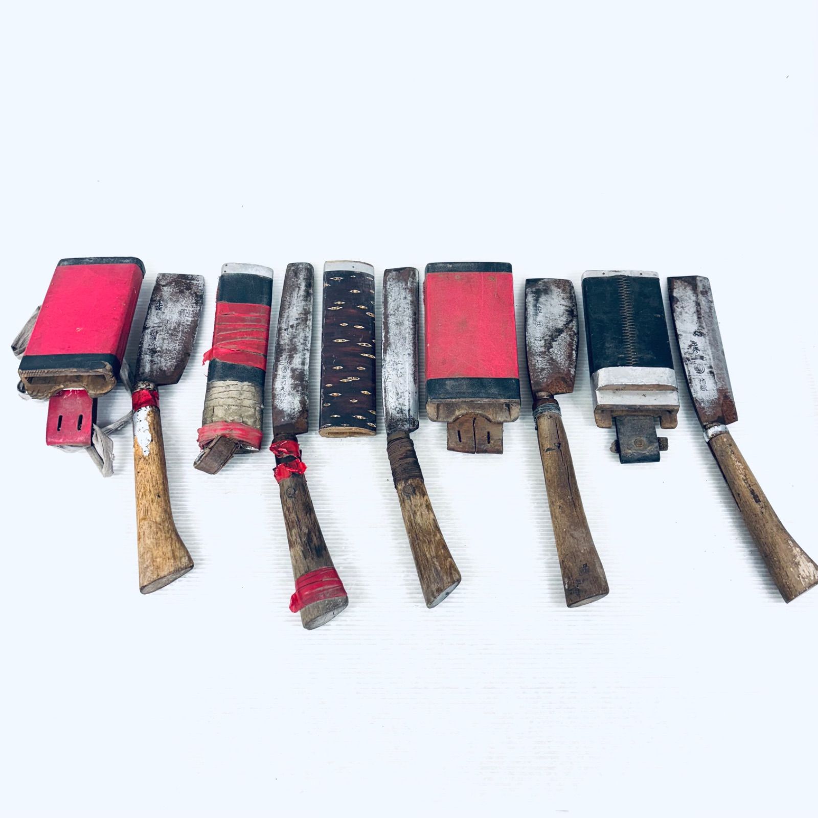 鉈 ナタ 土佐打刃物 鞘付き 5本セット 古道具 山道具