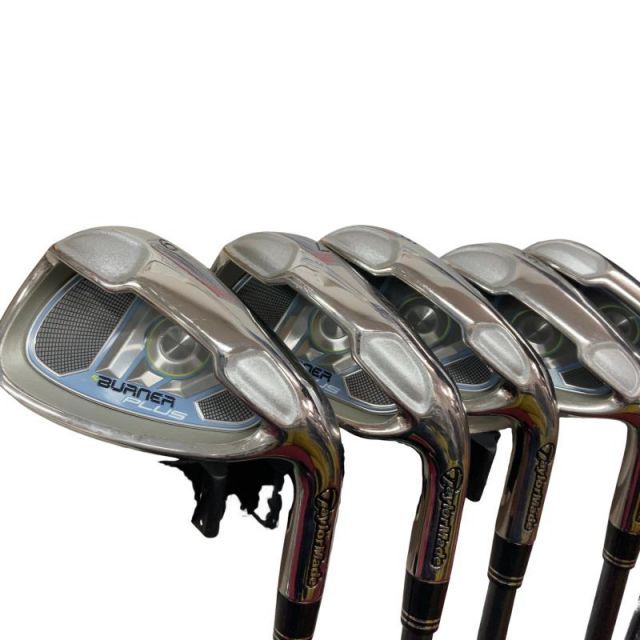 テーラーメイド BURNER PLUS 5 S レディース アイアンセット IR RE-AX SUPERFAST アイアン フレックスL 女性用 右利き 右用 Cランク ゴルフクラブ