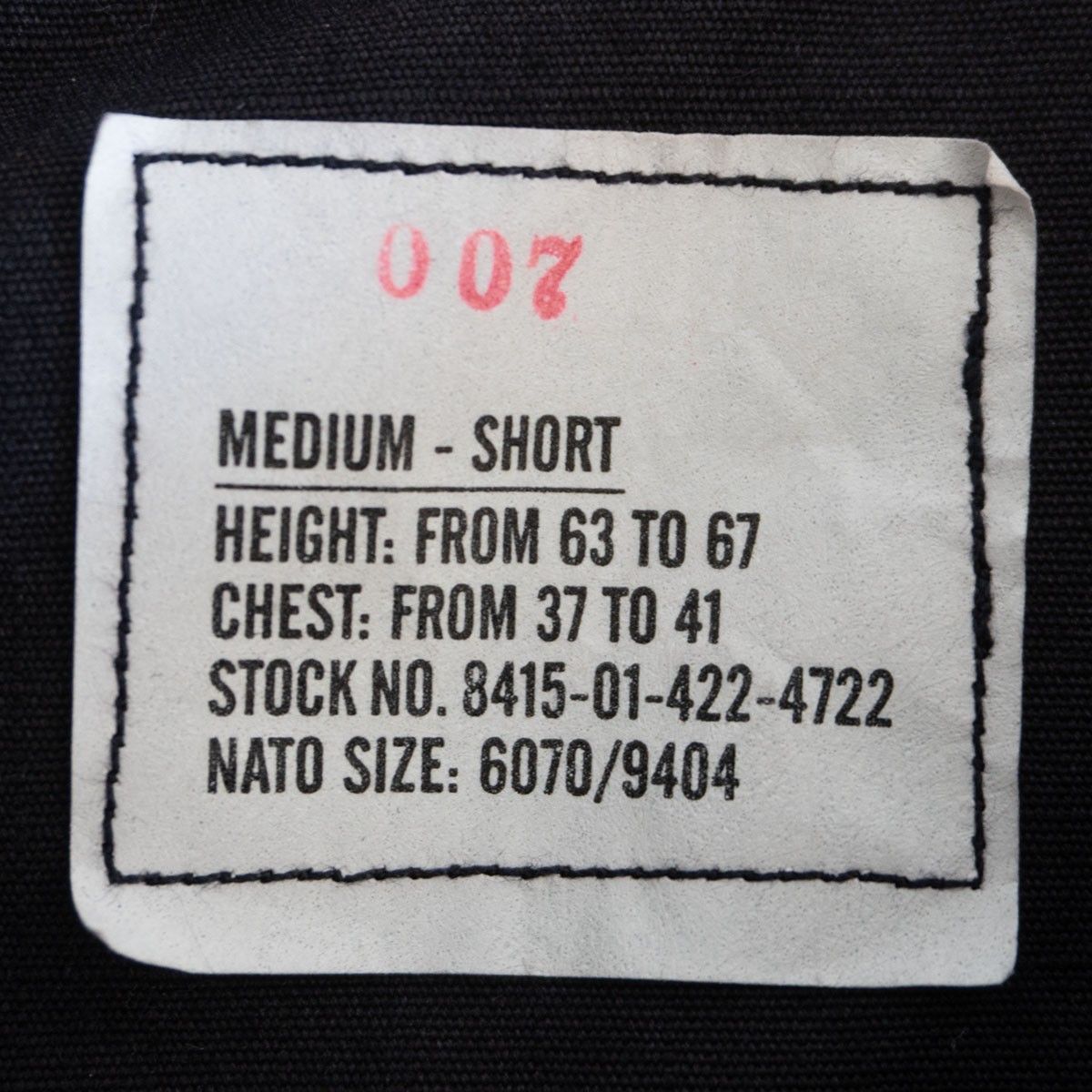 |Mサイズ US ARMY 90 S| MEDIUM SHORT BDU ジャケット ブラック 黒 リップストップ ミリタリージャケット ジャケット アウター メンズ