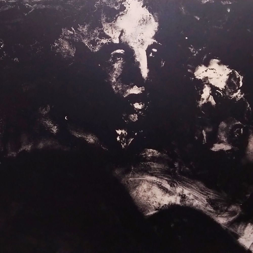 舟越桂 夜が話しかける 1993年 リトグラフ 版画 限定30部 直筆サイン