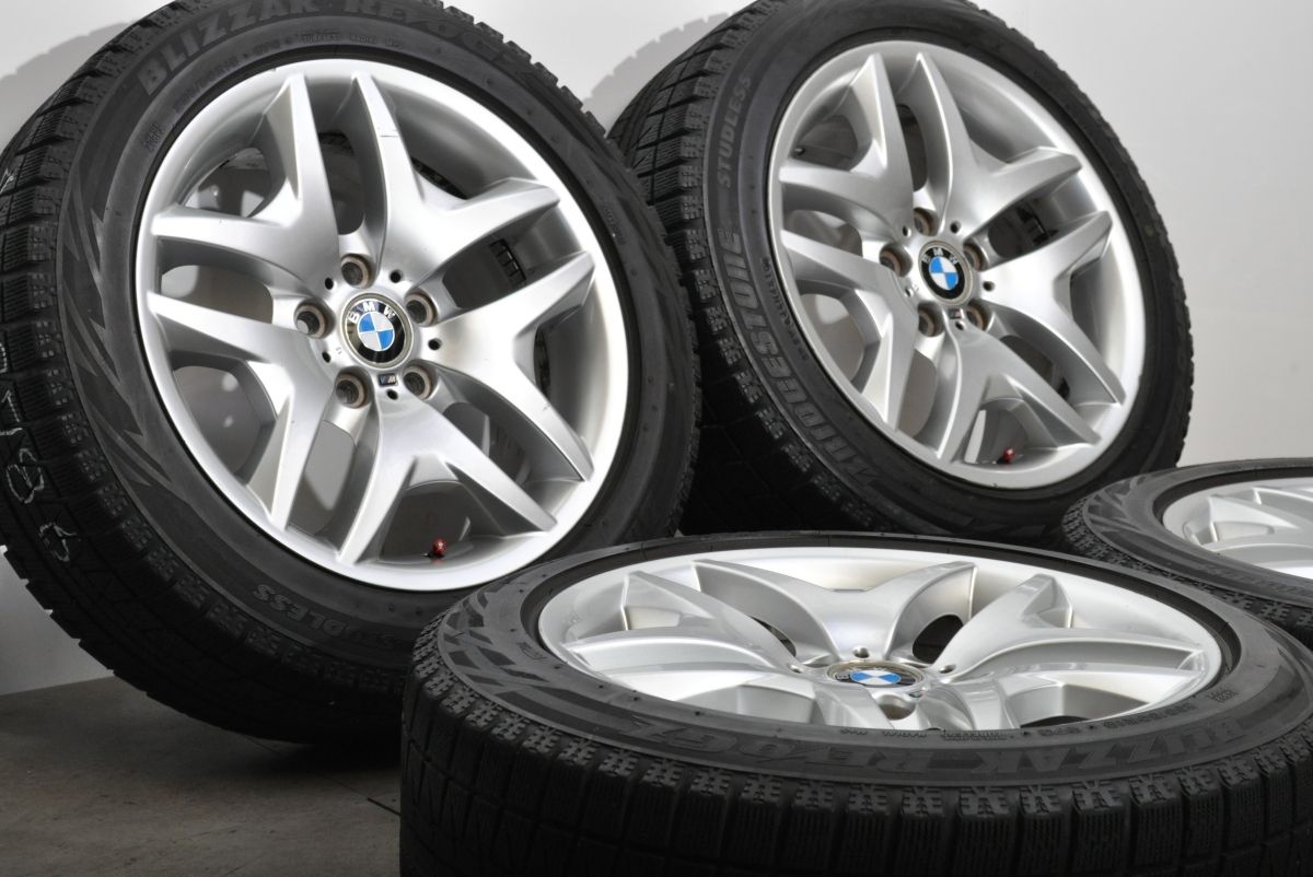 ホイール程度良好 BMW E 83 X 3 18 in 8 J 44 PCD 120 ブリヂストン ブリザックREVO GZ 235|50 R ダブルスポーク192 品番 3415614
