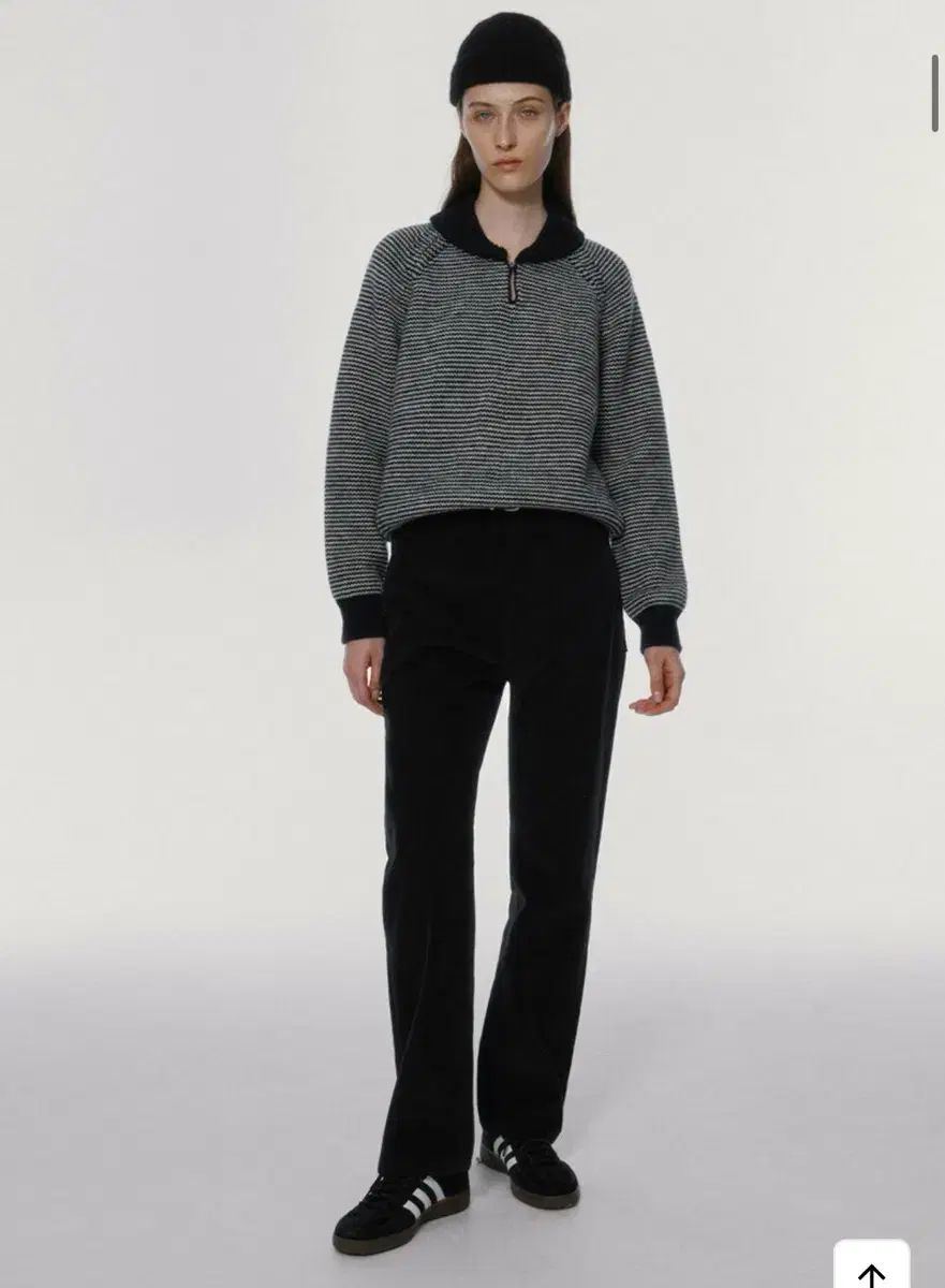 ナッシングリトゥン Caron stripe jumper ニット