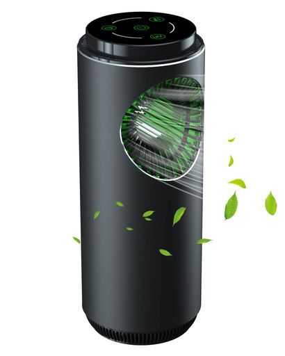 Tesiplzオゾン発生器イオン発生器脱臭機小型脱臭機プラズマクラスターイオン発生機UV紫外線除菌機能を追加3種類の浄化モードタッチコントロールフィルター交換不要USB充電式小型卓上強…