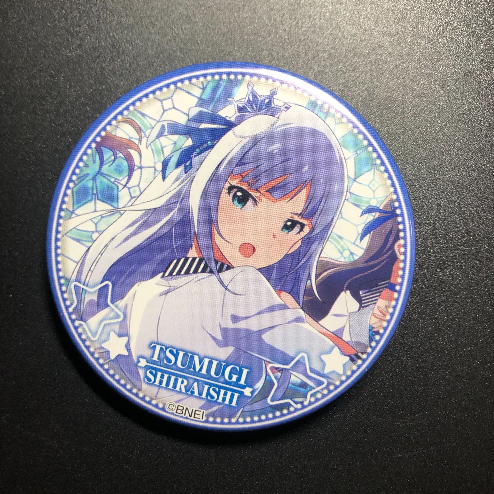 アイドルマスター ミリオンライブ 缶バッジ 白石紬 東急ハンズ限定