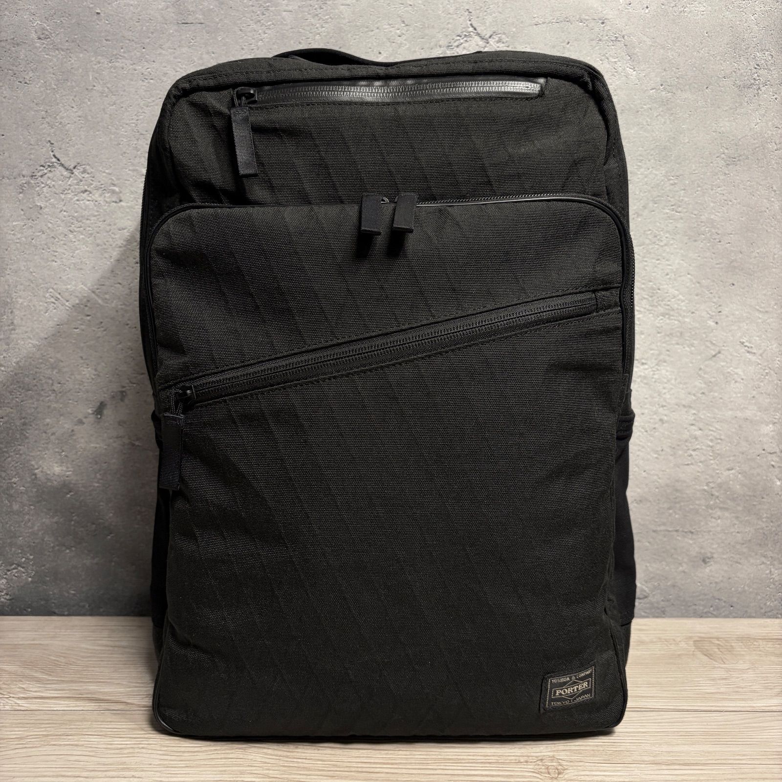 PORTER ポーター ハイブリッド リュック 2層 A 4可 ブラック 吉田カバン