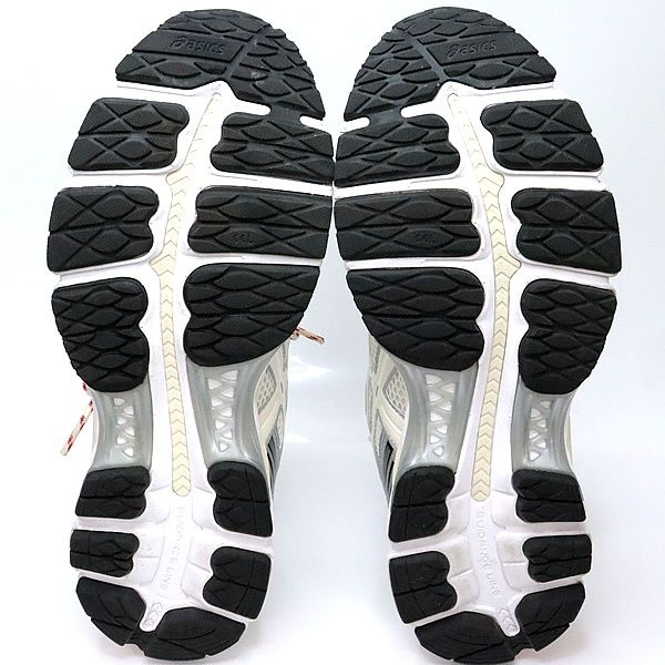  アシックス ASICS ASICS×KIHT Ronnie Fieg GEL-KAYANO 12.1 Cream スニーカー メンズ グレー×シルバー size 27.5 18107 スニーカー 靴