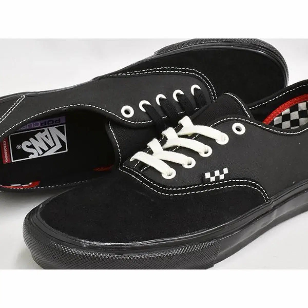 265 VANS ヴァンズ スケート アセンティック ブラックアウトパック スニーカー 靴 メンズ