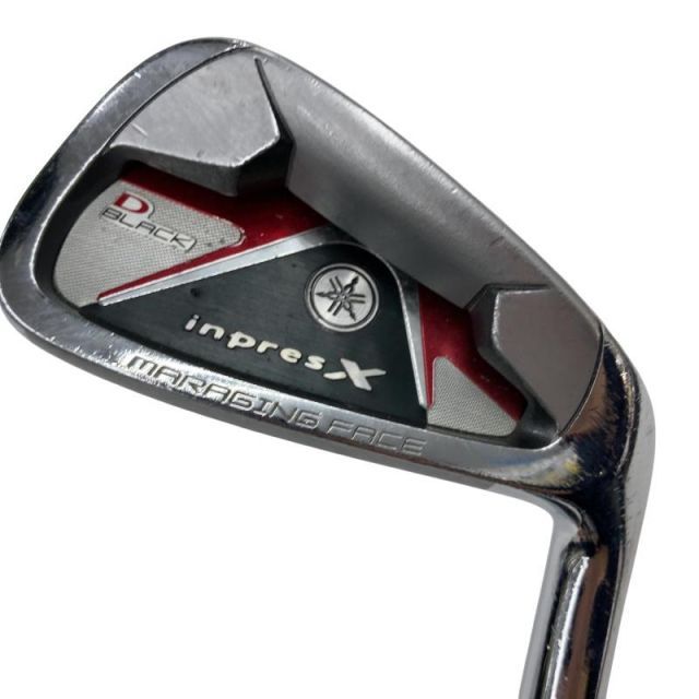 ヤマハ inpres X D BLACK 2010 6 S アイアンセット IR TBX-510 i フレックスSR メンズ 男性用 右利き 右用 Dランク ゴルフクラブ