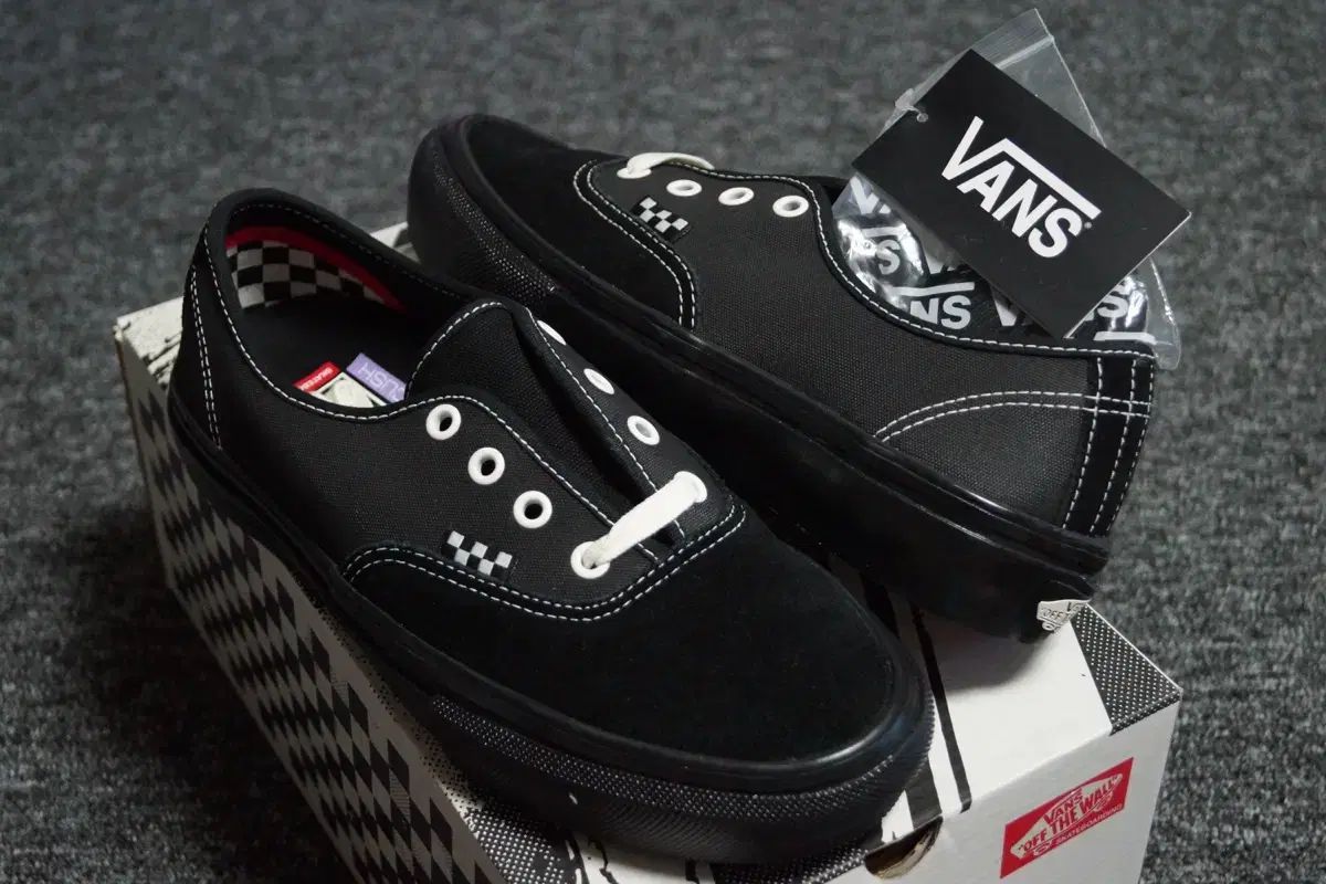 240 VANS ヴァンズ スケート アセンティック ブラックアウトパック